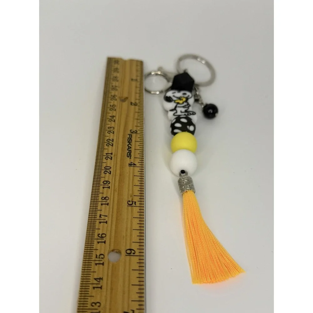 Snoopy Key Chain With Tassel